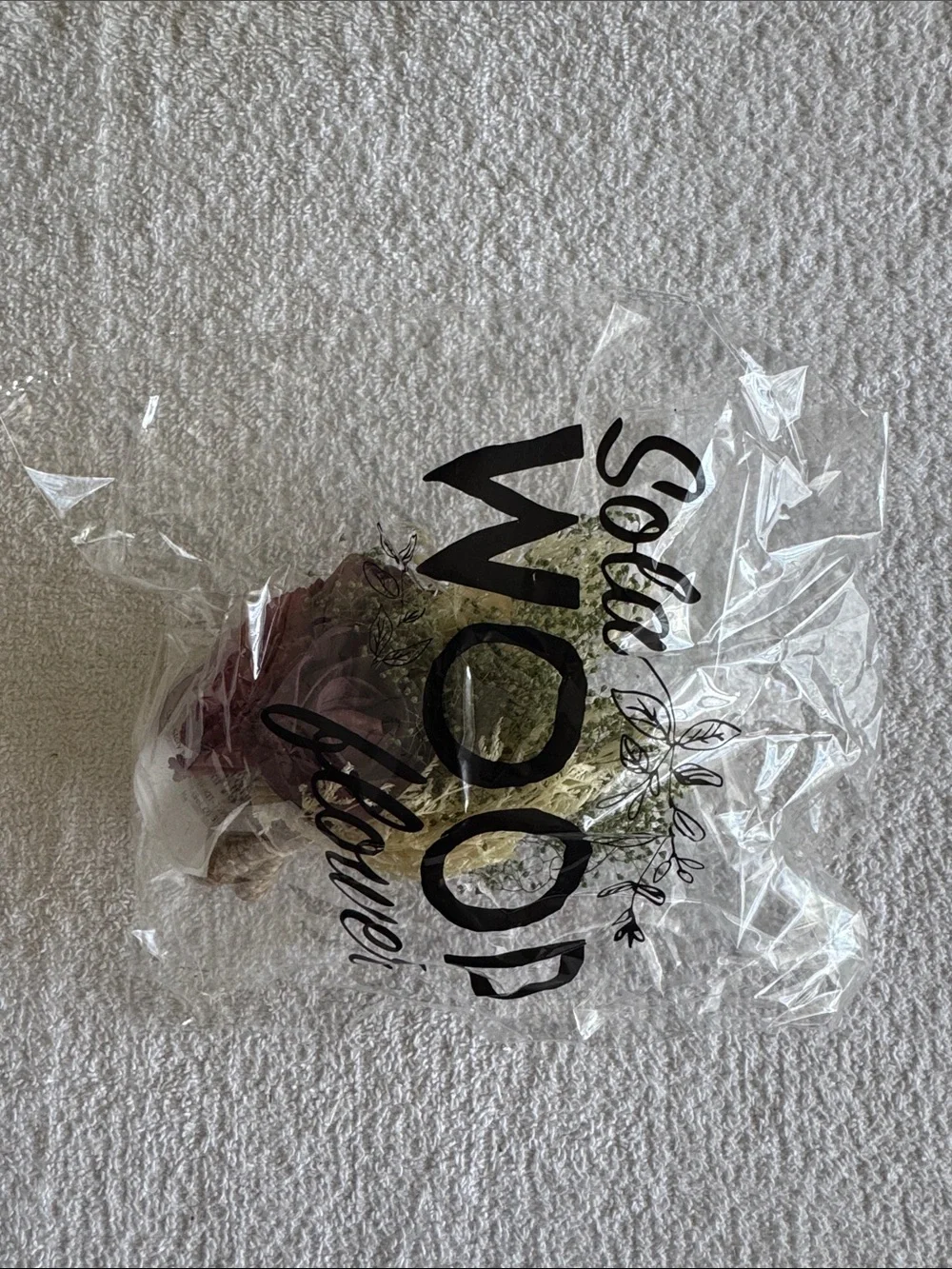 Sola Wood Flowers Love Story Boutonnière Set of 3 Flowers